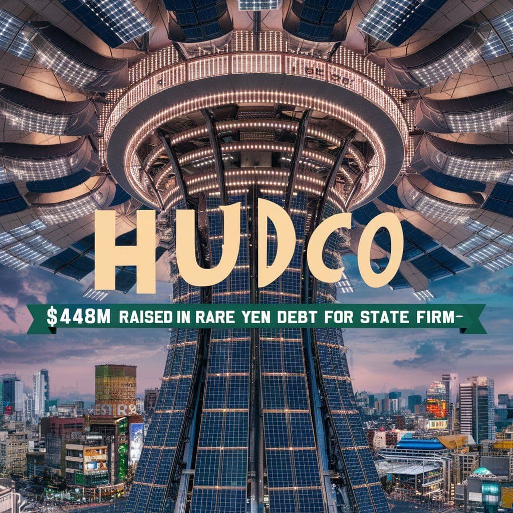Hudco Raises $448M In Rare Yen Debt For State Firm