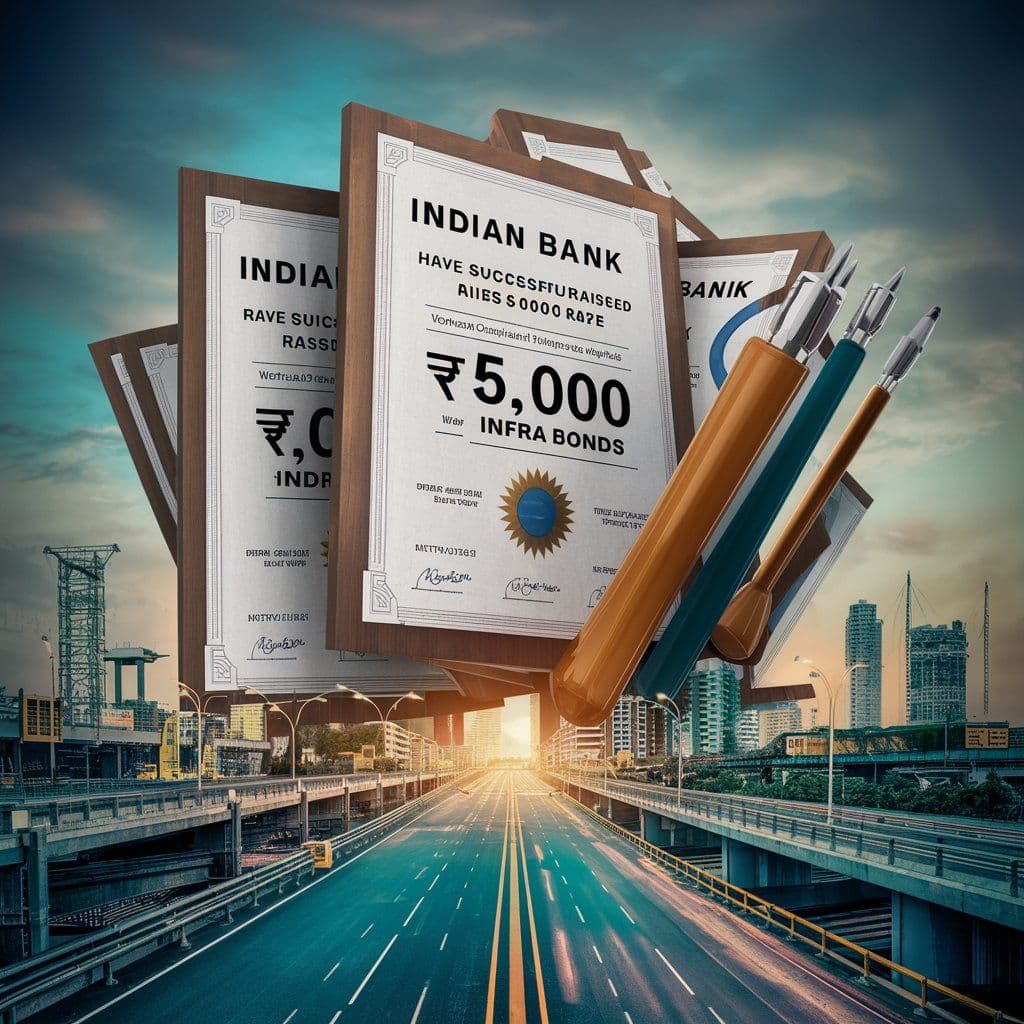 Indian Bank raises ₹5,000 crore via infra bonds