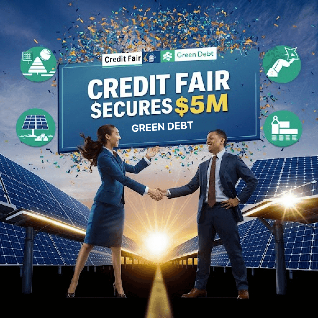 Credit Fair Secures $5M Green Debt for Solar Financing