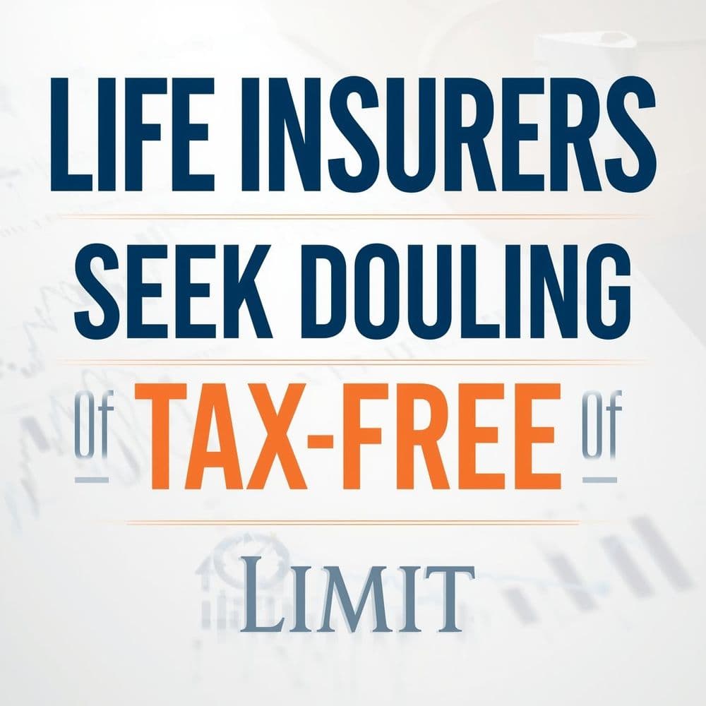Life Insurers Seek Doubling of Tax-Free Limit to Rs 10 Lakh for Bond Demand