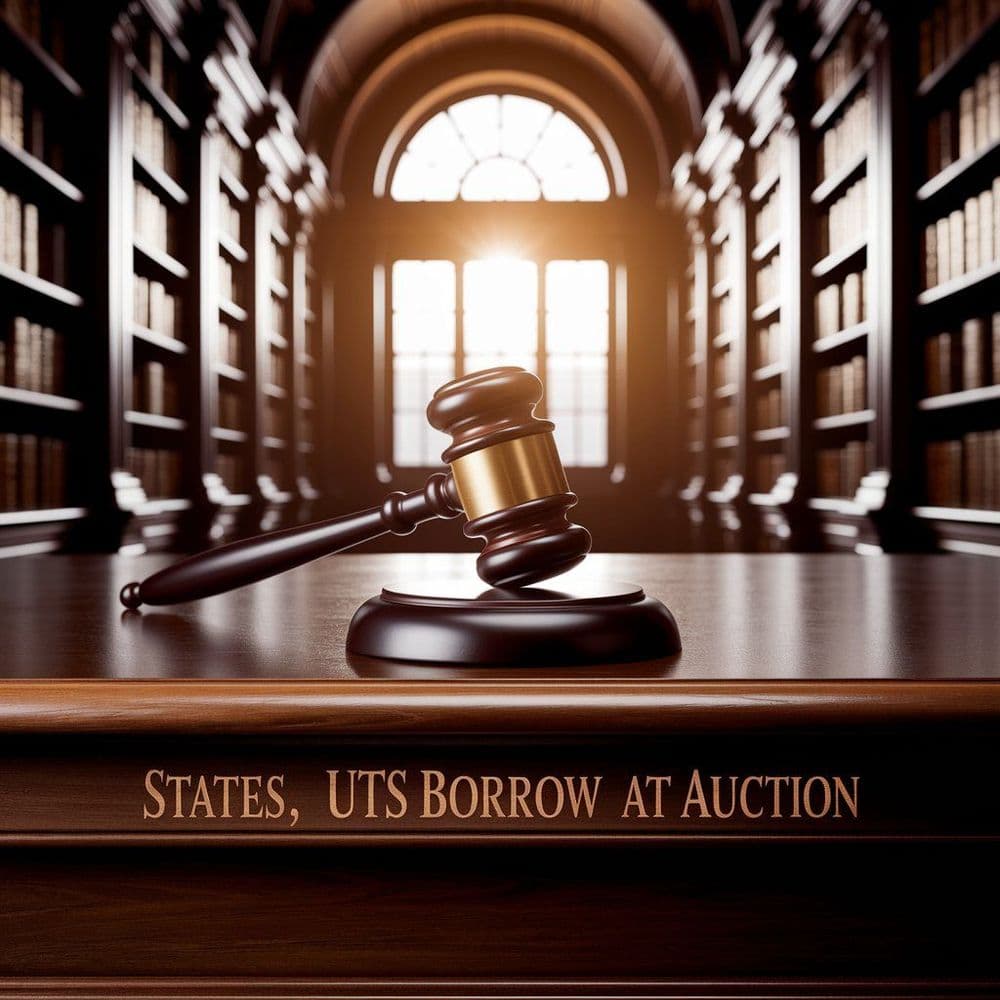 States, UTs Borrow ₹12,800 Crore at Auction, Below Planned Target