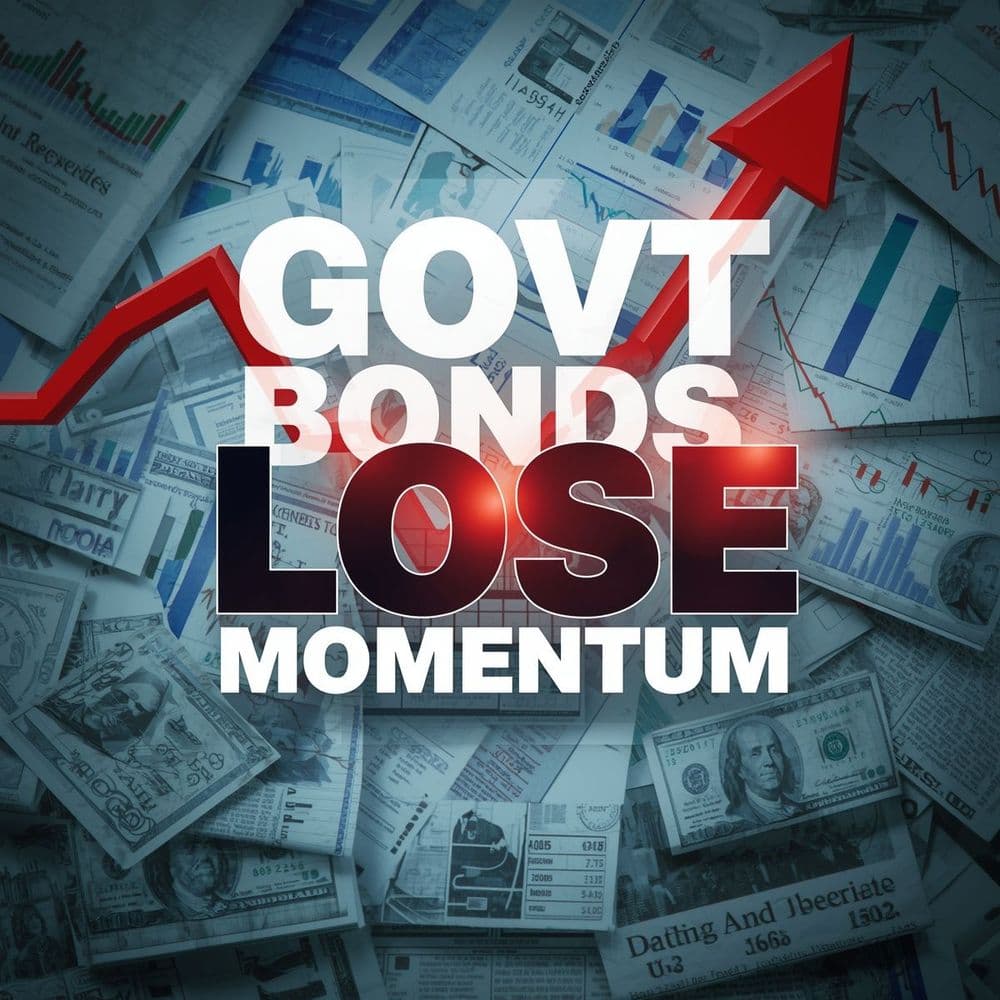 Govt Bonds Lose Momentum as Institutional Buyers Step Back