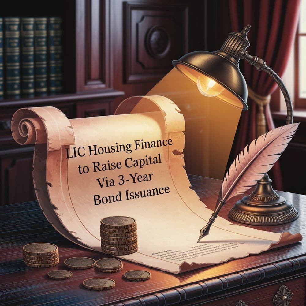 LIC Housing Finance to Raise Capital via 3-year Bond Issuance