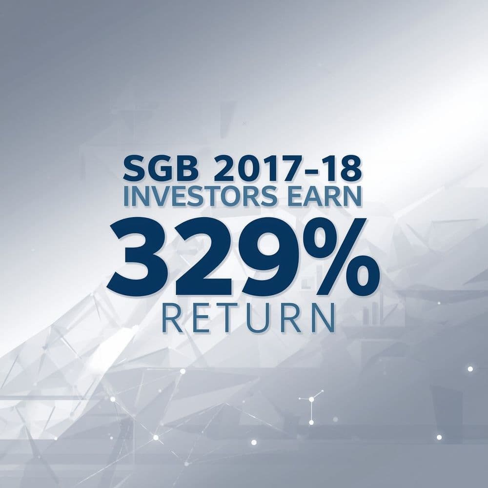 SGB 2017-18 Investors Earn 329% Return on Final Redemption