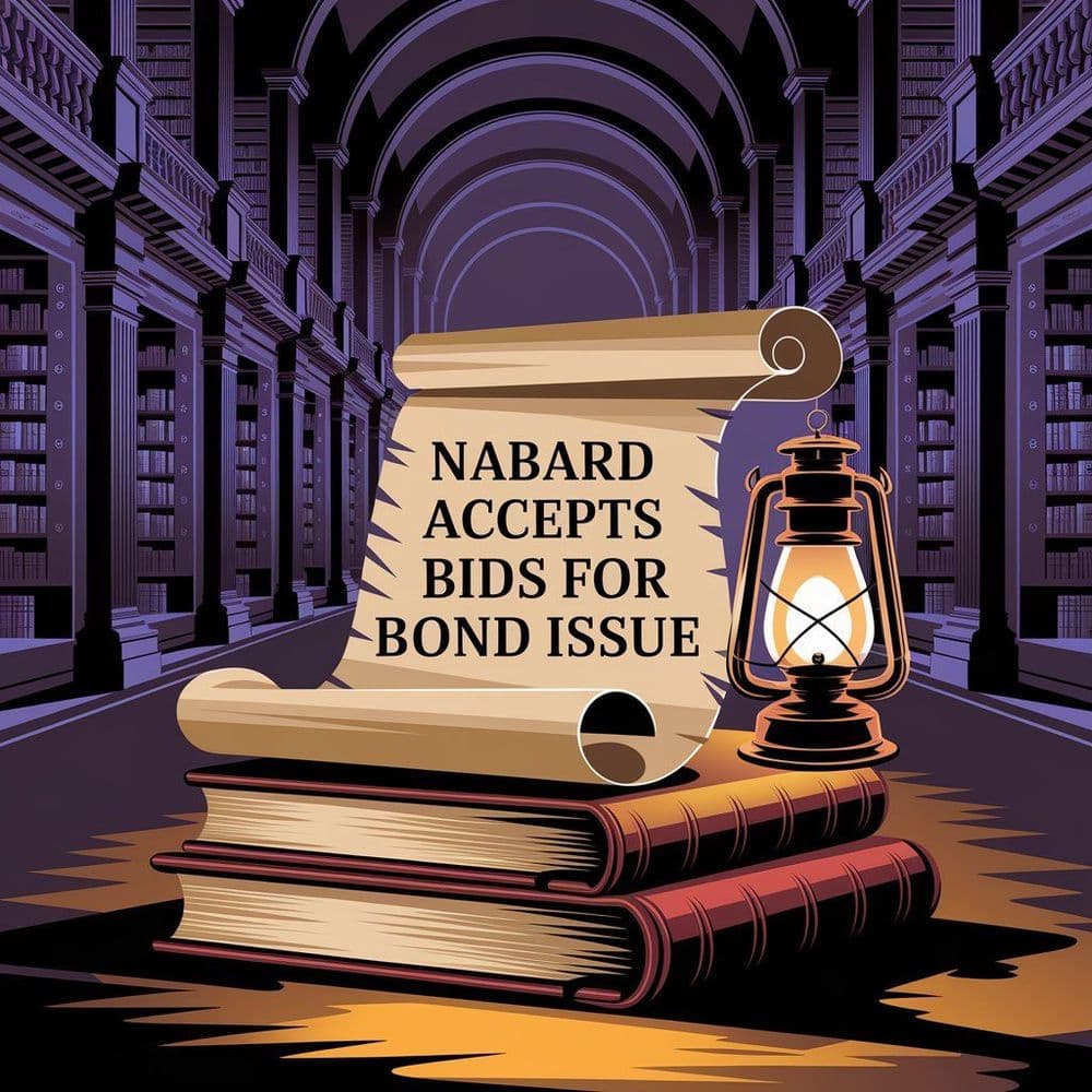 Nabard Accepts Bids For Bond Issue