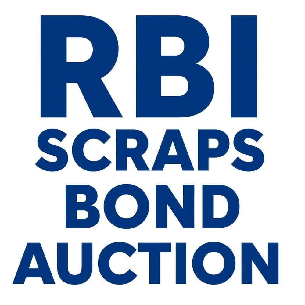 RBI Scraps ₹11,000 Cr Bond Auction; 10-Yr Yield Falls 7 Bps to 6.53%