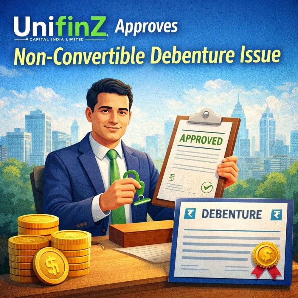 UnifinZ Capital Approves ₹30 Crore Non-Convertible Debenture Issue