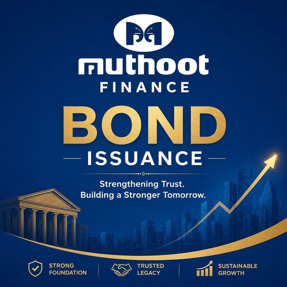 Muthoot Finance Plans ₹2,000 Cr Floating-Rate Bond Issue