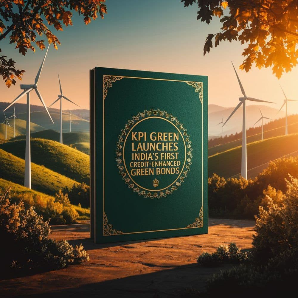 KPI Green Launches India’s First Credit-Enhanced Green Bonds